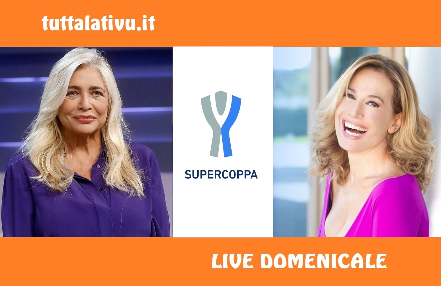 Live 22 dicembre 2019: #DomenicaIn e la #SupercoppaItaliana (su Rai 1) vs #DomenicaRewind