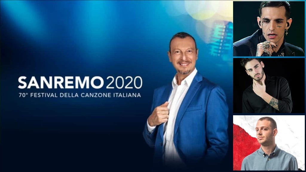Sanremo 2020 Primo Appuntamento: Achille Lauro Alberto Urso Anastasio