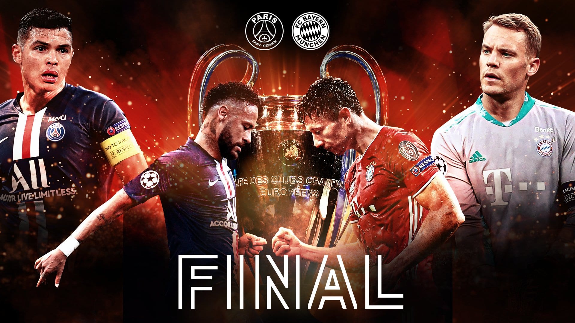 Live 23 agosto 2020: il giorno della finale di Champions League con Paris Saint-Germain vs Bayern Monaco. In prime time su Canale5 e Sky Sport