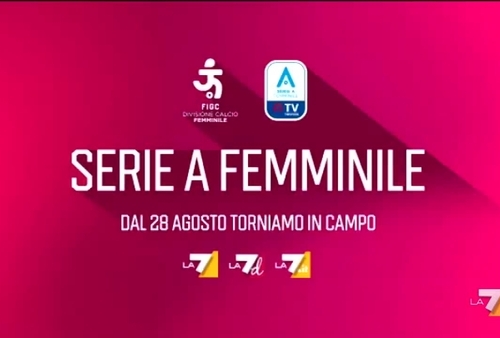 Il calcio femminile sbarca su #La7: oggi pomeriggio live #EmpoliRoma, il programma!