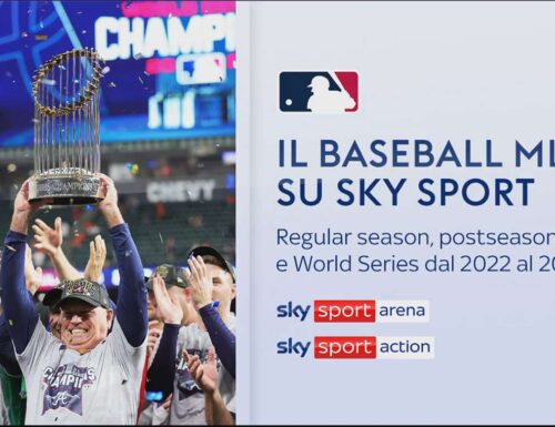 La Major League Baseball confermata su #SkySport per le prossime 5 stagioni