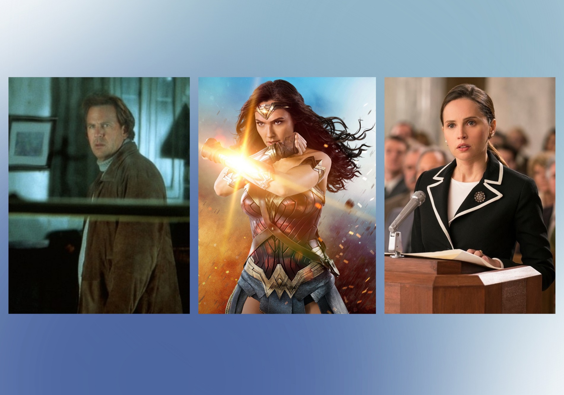 CinemaTivu dell’ 8 marzo 2022 · Le pellicole Una giusta causa, Wonder Woman e Dragonfly, rispettivamente su Rai1, Italia1 e Nove