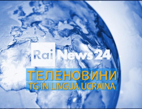 Da oggi su #RaiNews24 in onda il primo telegiornale in lingua ucraina