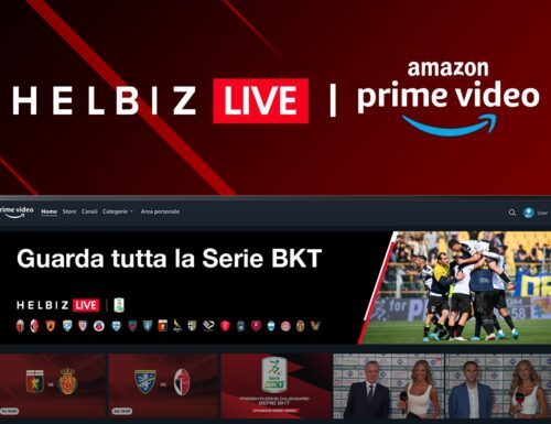 La #SerieBKT su #Amazon: siglato l’accordo che porta #HelbizLive su #PrimeVideo, incluso il campionato italiano con la serie cadetta di calcio