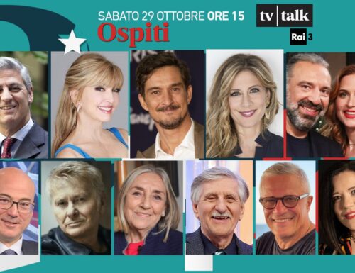 Live sabato 29 ottobre 2022 · Tv Talk 2022/2023 5ª puntata. Condotto da Massimo Bernardini, in onda ogni sabato pomeriggio su RaiTre