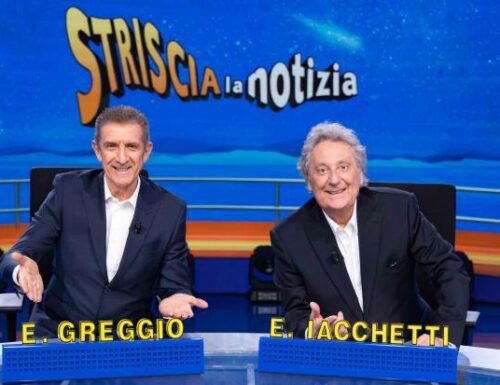 La coppia dei record formata da Ezio Greggio e Enzo Iacchetti torna da stasera a #striscialanotizia
