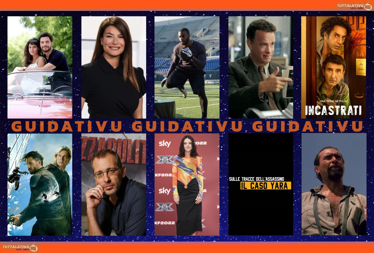 GuidaTV 8 Dicembre 2022: Diversi come due gocce d’acqua, Incastrati, la finale di X-Factor 16, Brian Banks, Piazzapulita, il cult Mediterraneo