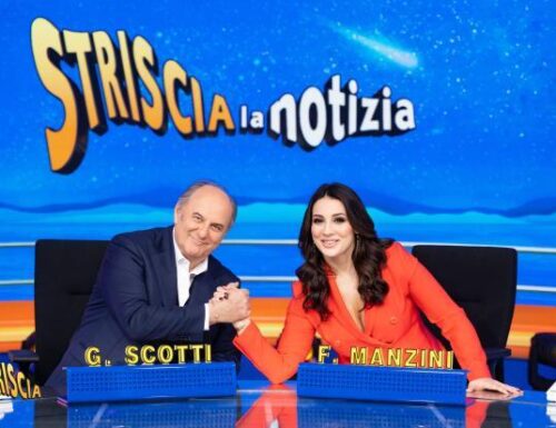 Gerry Scotti e Francesca Manzini tornano dietro il bancone di #StrisciaLaNotizia