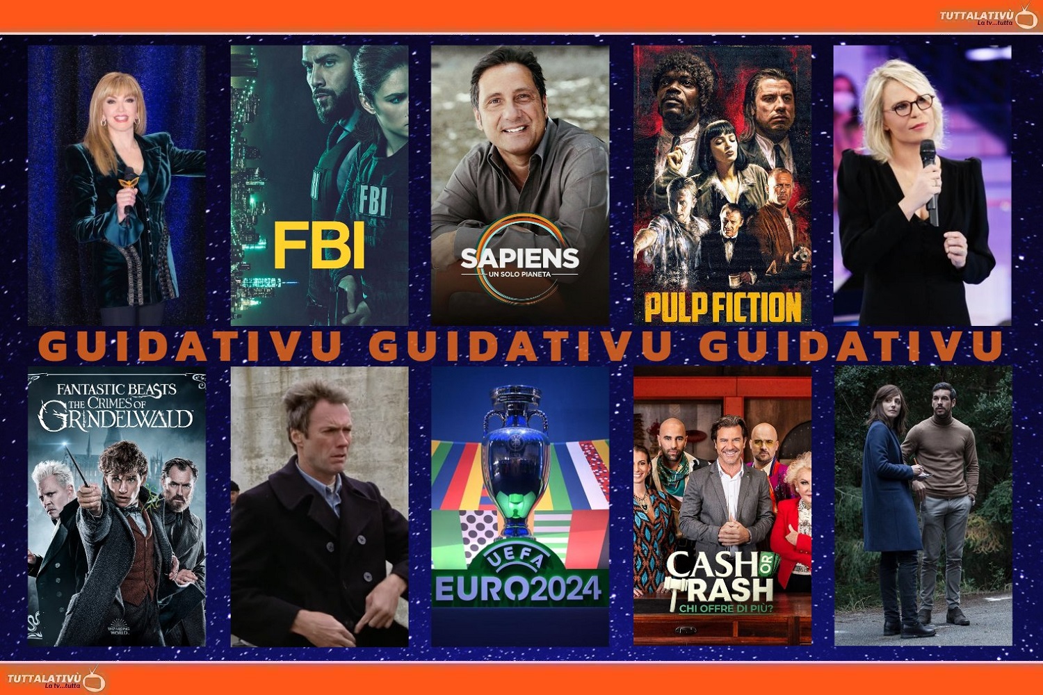 GuidaTV 25 Marzo 2023: Amici, Il cantante mascherato, Sapiens, Animali Fantastici 2, Pulp Fiction, Spagna-Norvegia, Contrattempo