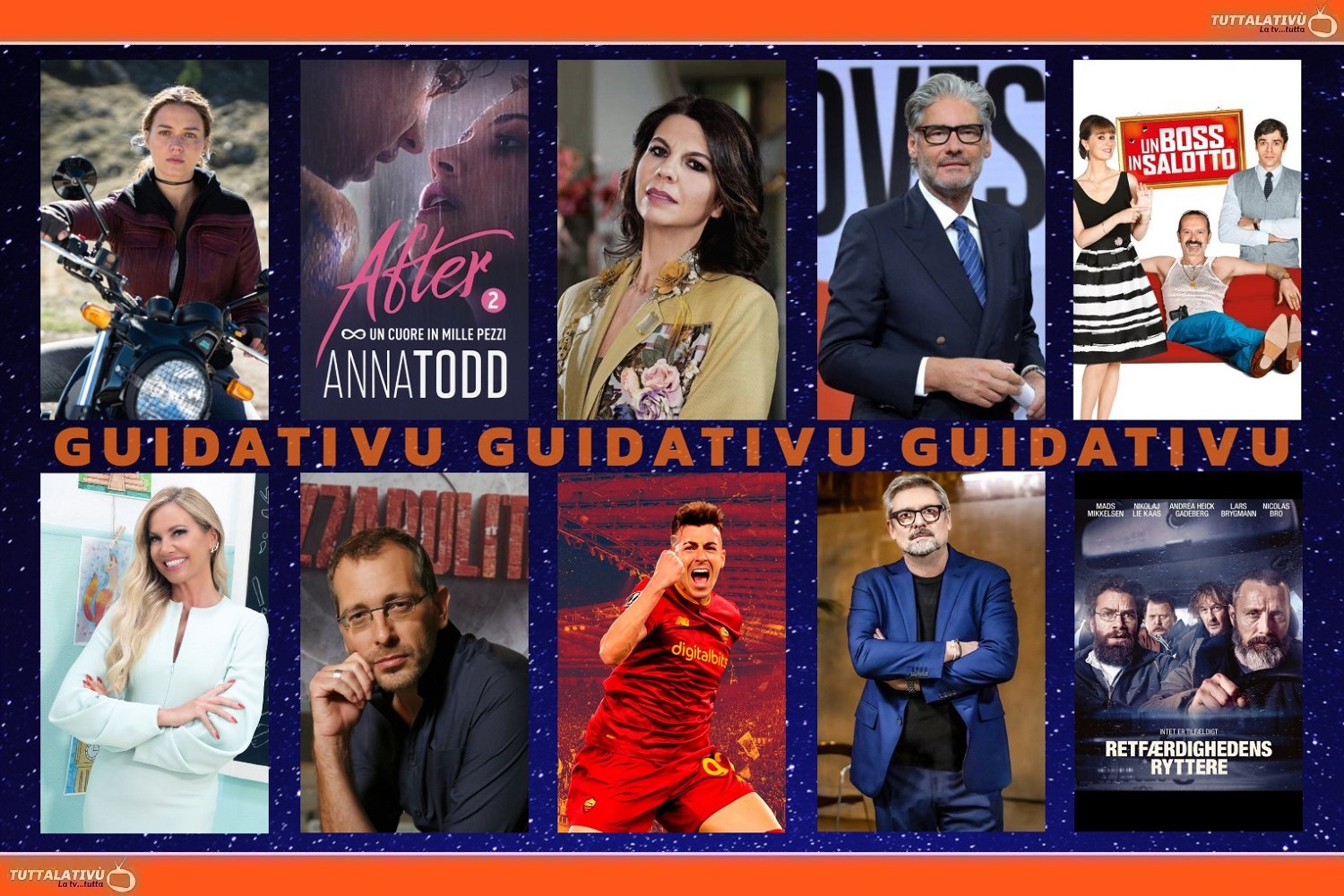 GuidaTV 20 Aprile 2023: Un passo dal cielo, Un boss in salotto, Back to school, Roma-Feyenoord in #UEL, Dritto o rovescio, Riders of Justice